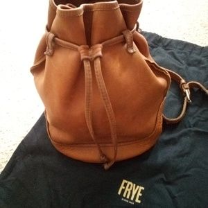 Sold! Frye Brown Leather Sling Bag